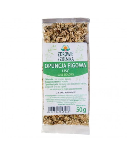 Kaktusfeigenblatt 50g WILLKOMMEN DIE NATUR - Biolaboratorium