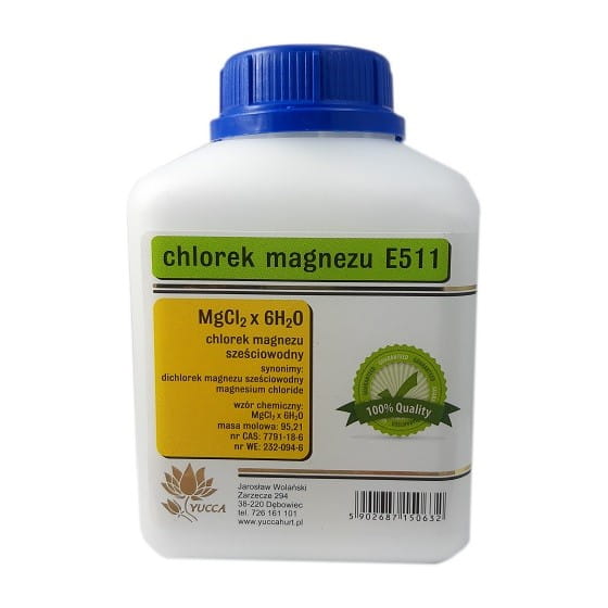 Magnesiumchlorid 500 g Hexahydrat YUCCA - Biolaboratorium