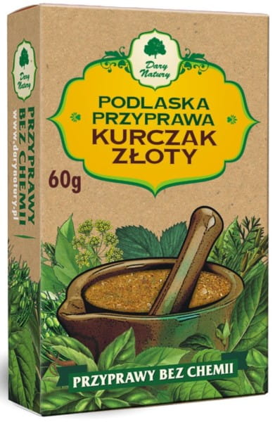 Goldenes Hühnergewürz 60g GESCHENKE DER NATUR - Biolaboratorium