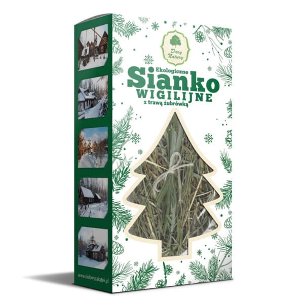 Weihnachtsheu mit Żubrówka-Gras EKO DARY NATURY - Biolaboratorium