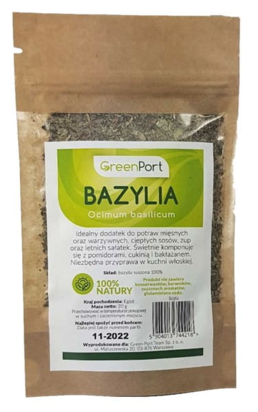 Basilikum 20 g GRÜNPORT - Biolaboratorium