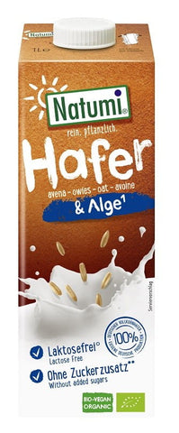 Oat drink with seaweed with no added sugar BIO 1000 ml - NATUMI