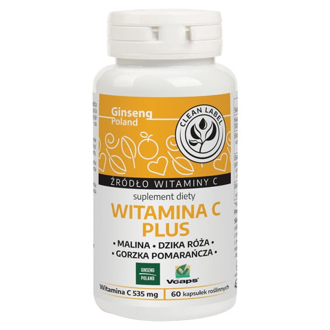 Vitamin C plus 60 Kapseln GINSENG