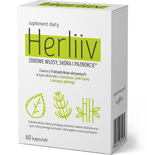 Herliiv 60 Kapseln - Gesundes Haar, Haut und Nägel - Biolaboratorium