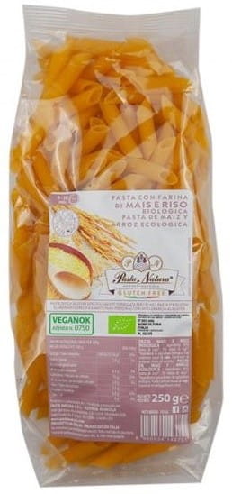 Nudeln (Mais - Reis) Penne glutenfrei BIO 250 g - NATURE PASTA - Biolaboratorium