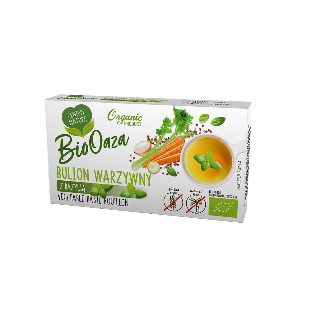 Gemüsebrühe mit Basilikum BIO 66 g - Biolaboratorium