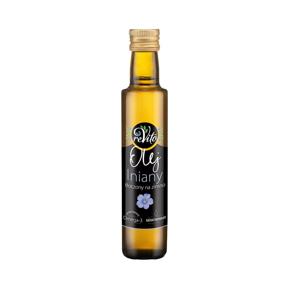Kaltgepresstes Leinöl 250 ml - REVITO