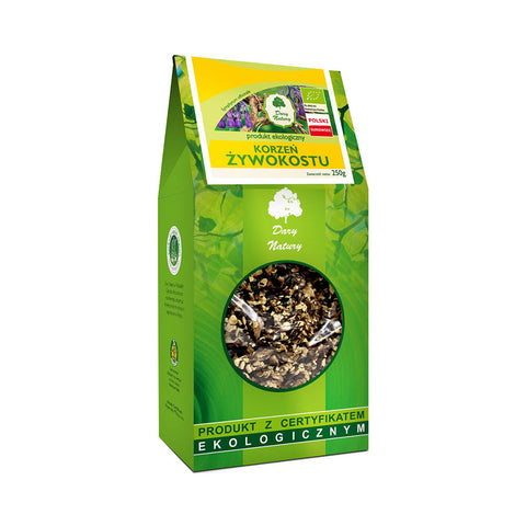 Comfrey root ORGANIC 250 g - GIFTS OF NATURE