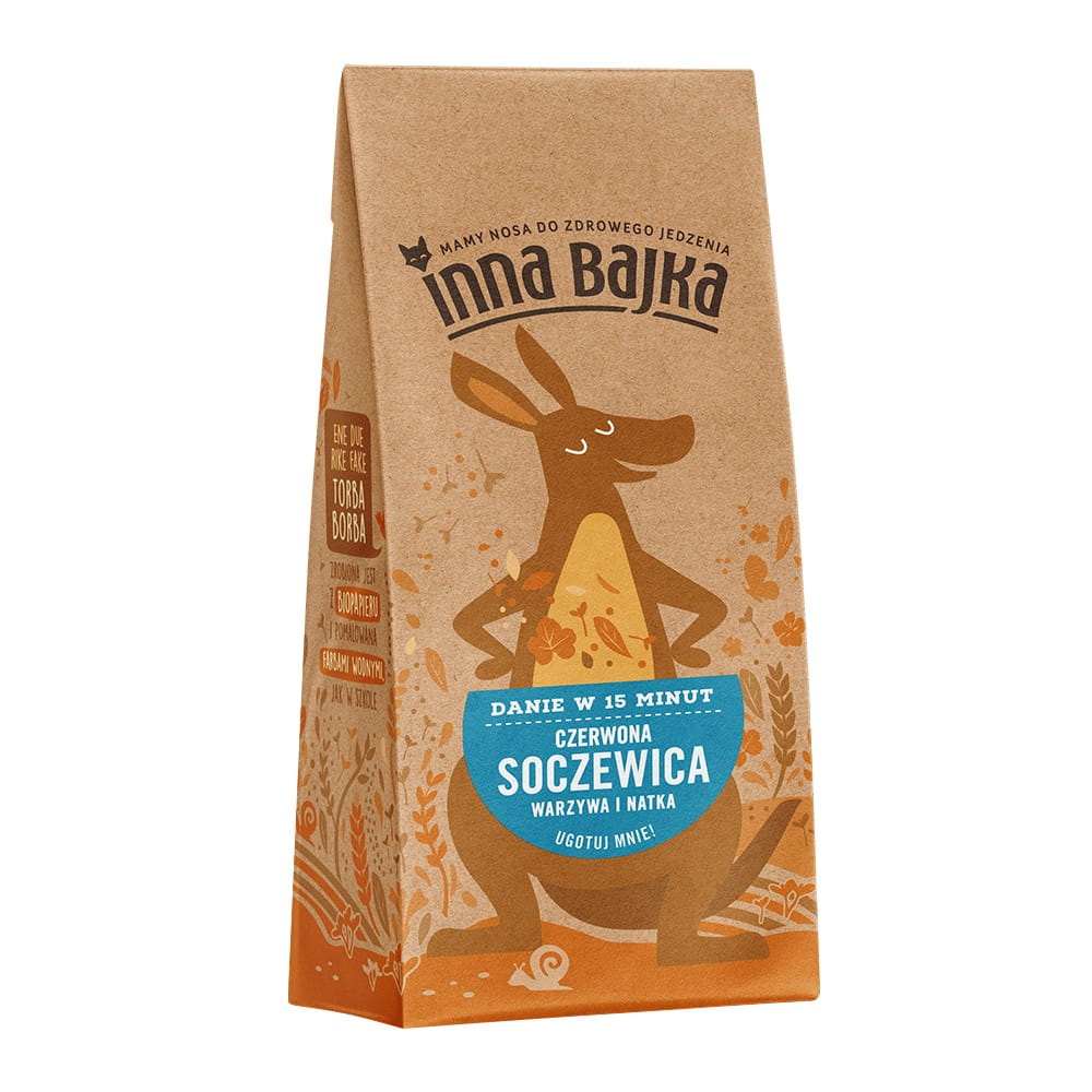 Rote Linsen, Gemüse und Petersilie 180 g - ANOTHER TALE - Biolaboratorium