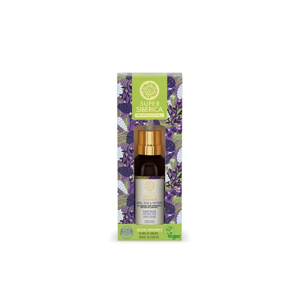 Serum für geschwächtes Haar, Feuchtigkeit und Volumen 50 ml - SIBERICA - Biolaboratorium