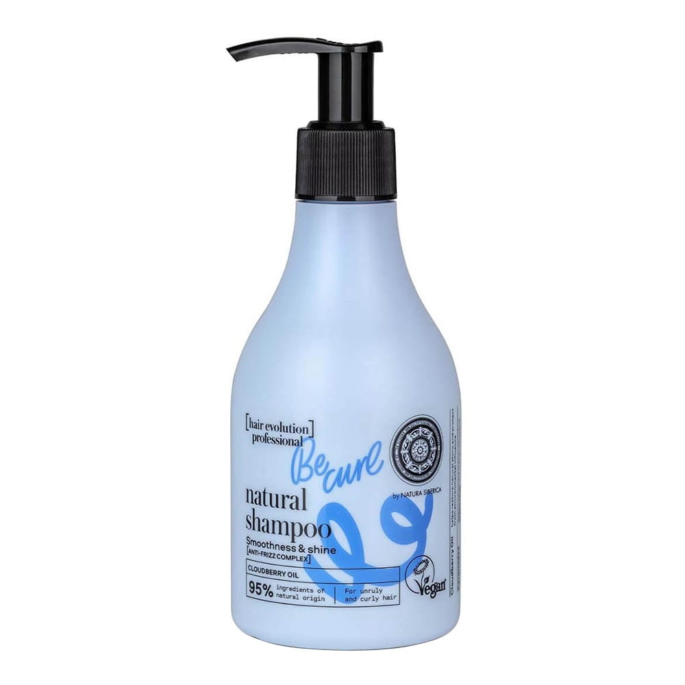 BE CURL Shampoo für lockiges Haar, das den Glanz glättet 245 ml - NATURA SIBERICA - Biolaboratorium