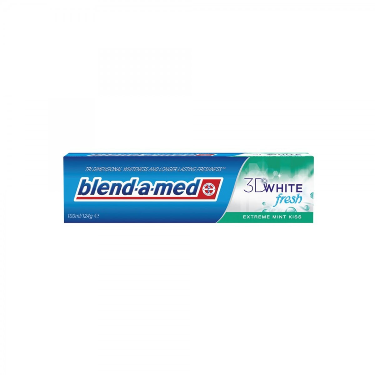 Zahnpasta 3d white fresh extreme mint kiss 100 ml - BLENDAMED - Biolaboratorium