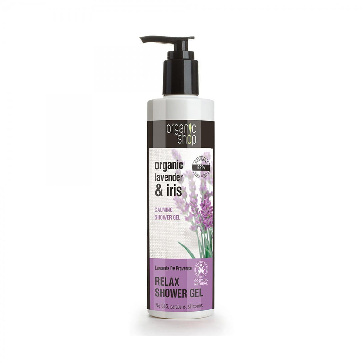 Provenzalischer Lavendel Duschgel 280 ml - BIO SHOP - Biolaboratorium