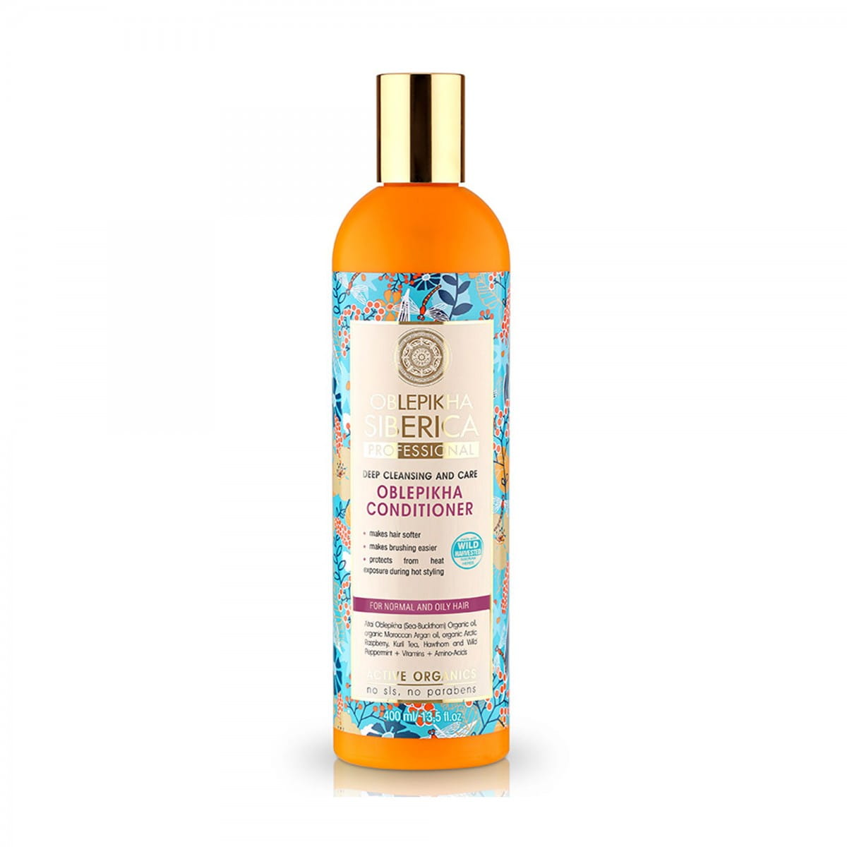 Conditioner für normales und fettiges Haar 400 ml - SIBERICA - Biolaboratorium