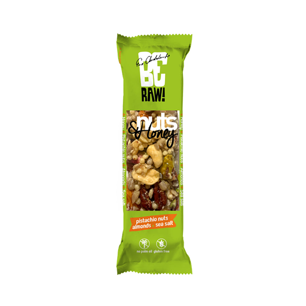 Bar Nuts Honey Pistazie 30g - BERAW - Biolaboratorium