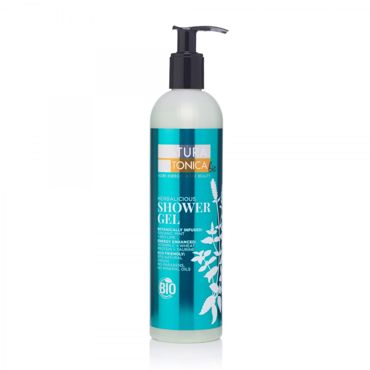 Pflanzliches erfrischendes Duschgel 400 ml - NATURA ESTONICA - Biolaboratorium