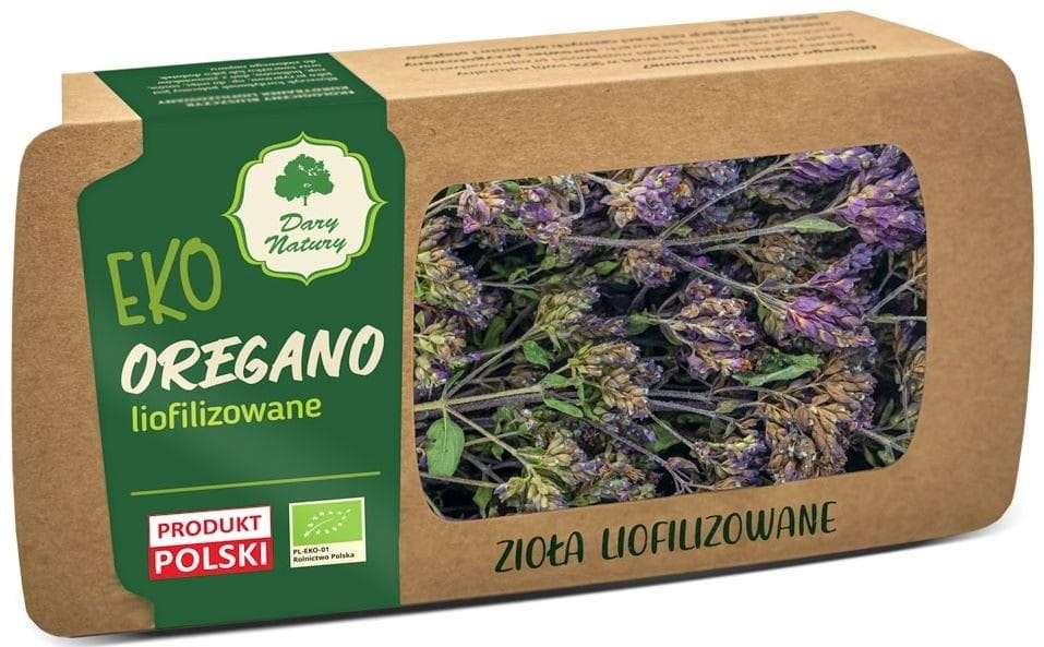 Oregano gefriergetrocknet glutenfrei BIO 10 g - GESCHENKE DER NATUR