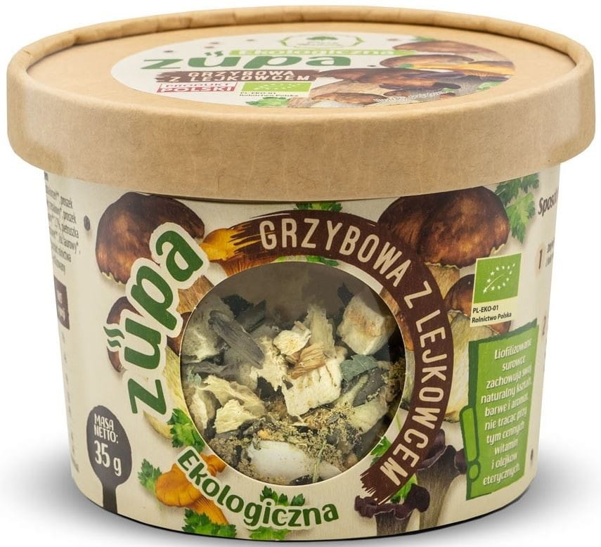 PILZSUPPE MIT HOLZSTURM LYOPHILISIERT BIO 35 g - GESCHENKE DER NATUR - Biolaboratorium
