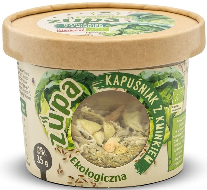 Suppe Kohlsuppe mit Kümmel gefriergetrocknet bio 35 g - Geschenke der Natur - Biolaboratorium