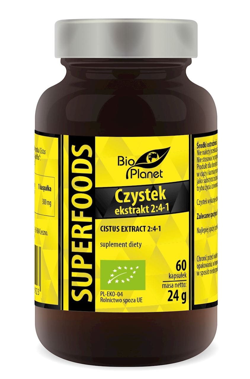 CLEAN BIO EXTRACT 60 CAPSULES (300 mg) - BIO PLANET