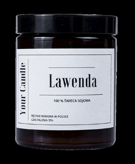 Lavendel Sojakerze 180 ml - IHRE KERZE - Biolaboratorium