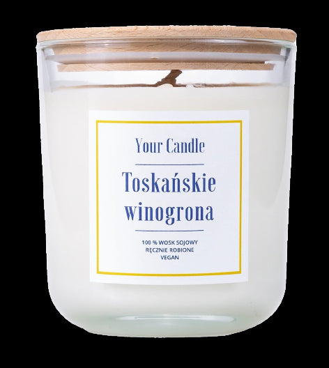 Tuscan Grape Soy Candle 210 ml - IHRE KERZE - Biolaboratorium