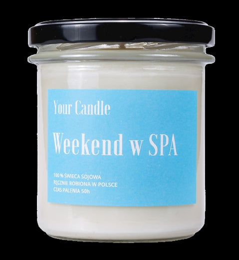 Spa Weekend Sojakerze 300 ml - YOUR CANDLE - Biolaboratorium