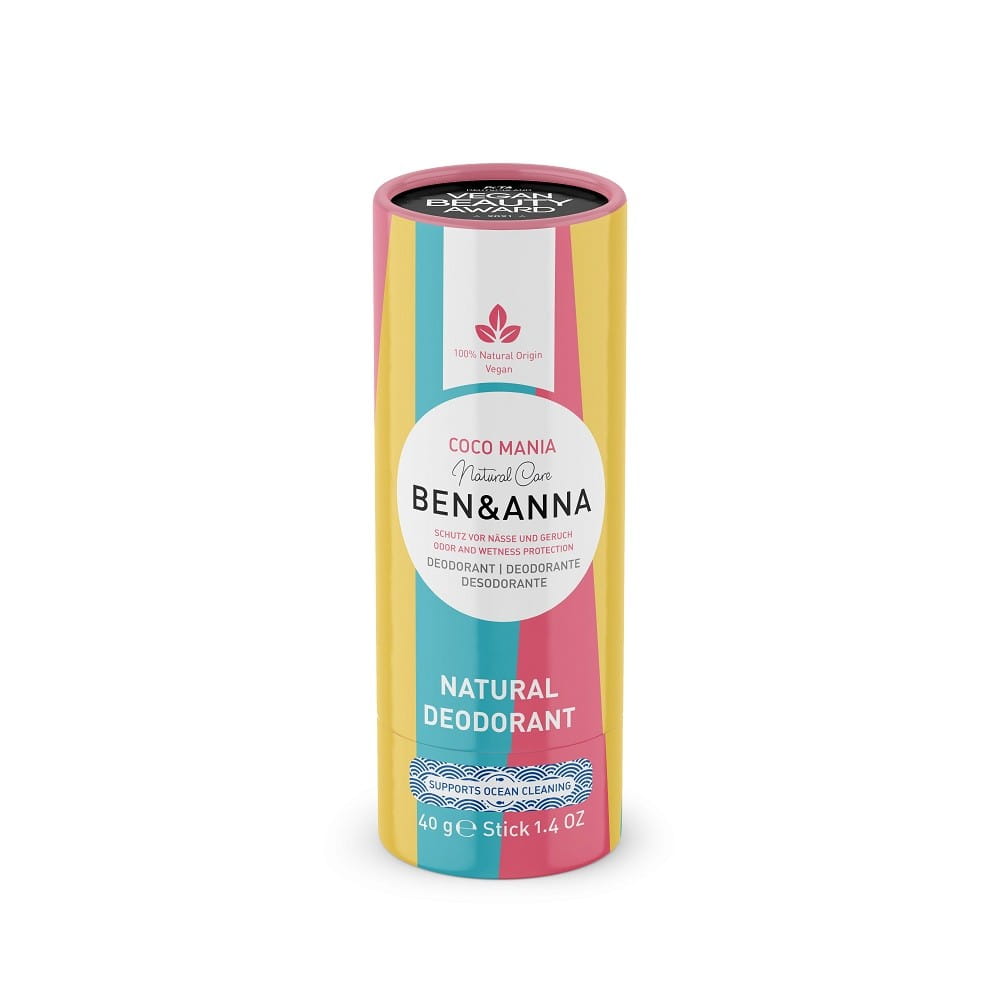 DEODORANT STICK AUF BASIS VON COCO MANIA ECO Soda 40 g - BEN & ANNA - Biolaboratorium