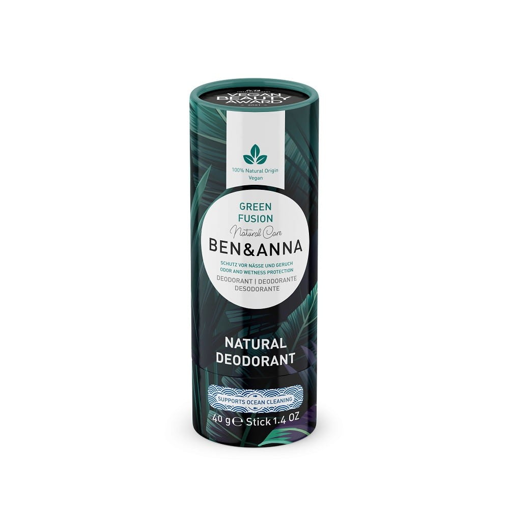 DEODORANT STICK AUF BASIS VON GREEN FUSION ECO Soda 40 g - BEN & ANNA - Biolaboratorium