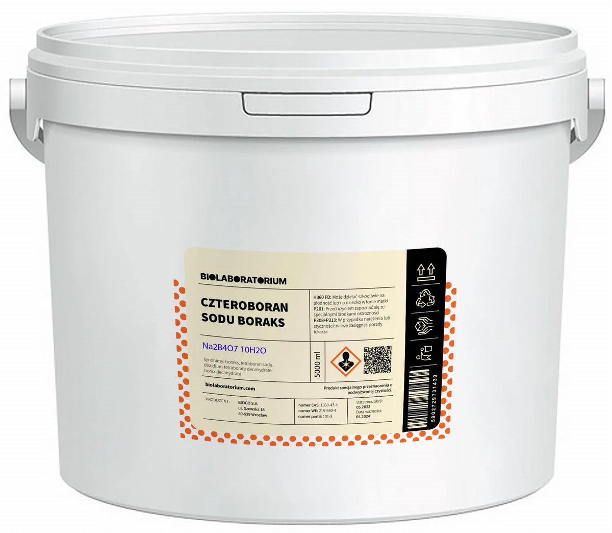 Natriumtetraborat Frei 1 kg