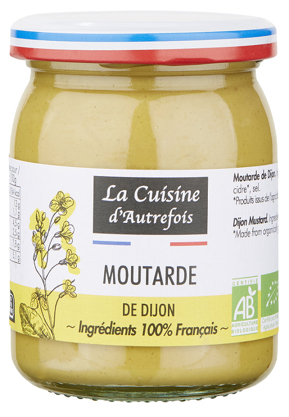 SENF DIJON BIO 215 g - LA CUISINE D AUTREFOIS - Biolaboratorium