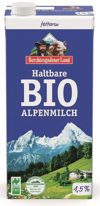 UHT-MILCH (min.1,5% FETT) BIO 1 L - BERCHTESGADENER LAND - Biolaboratorium