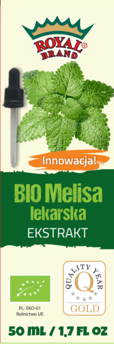 EXTRAIT DE MÉLISA EN GOUTTES BIO 50 ml - ROYAL BRAND