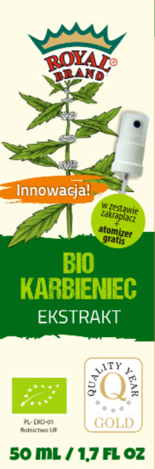 KARIN-EXTRAKT IN TROPFEN BIO 50 ml + ZERSTÄUBER - ROYAL BRAND - Biolaboratorium