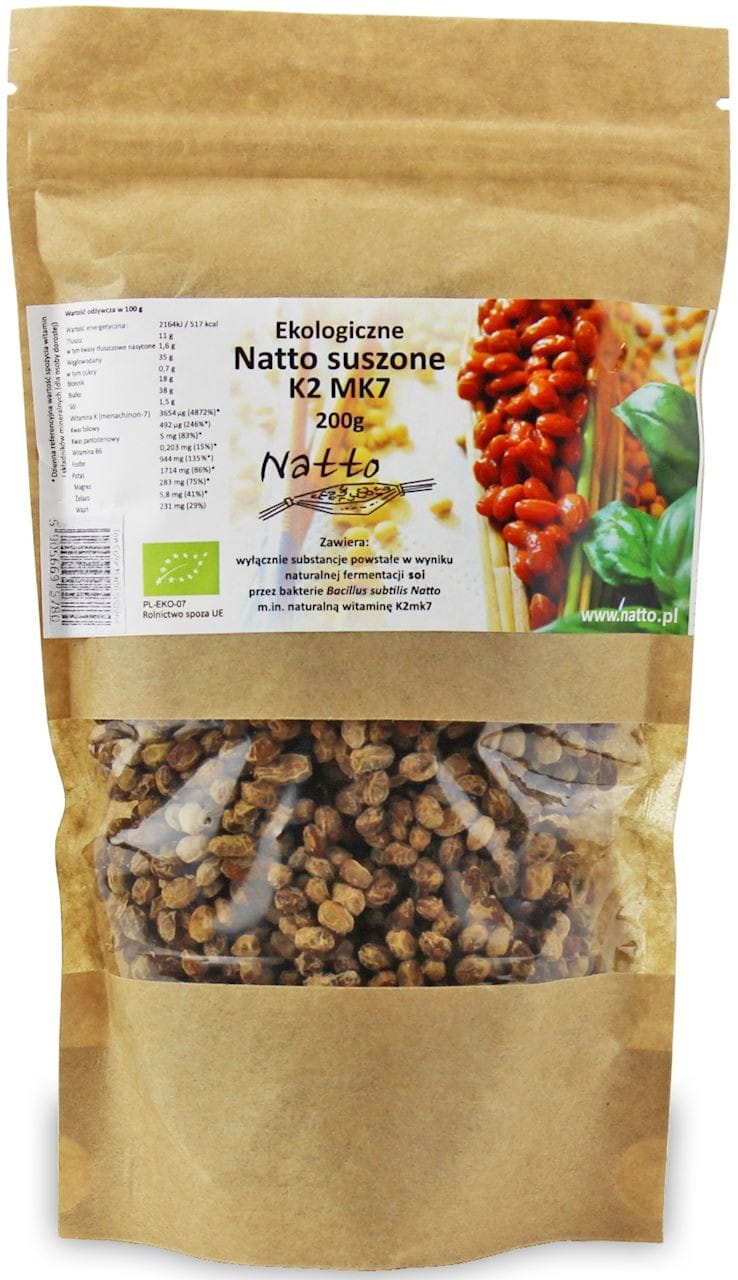 SOJA (NATTO) GETROCKNET BIO 200 g - NATTO - Biolaboratorium