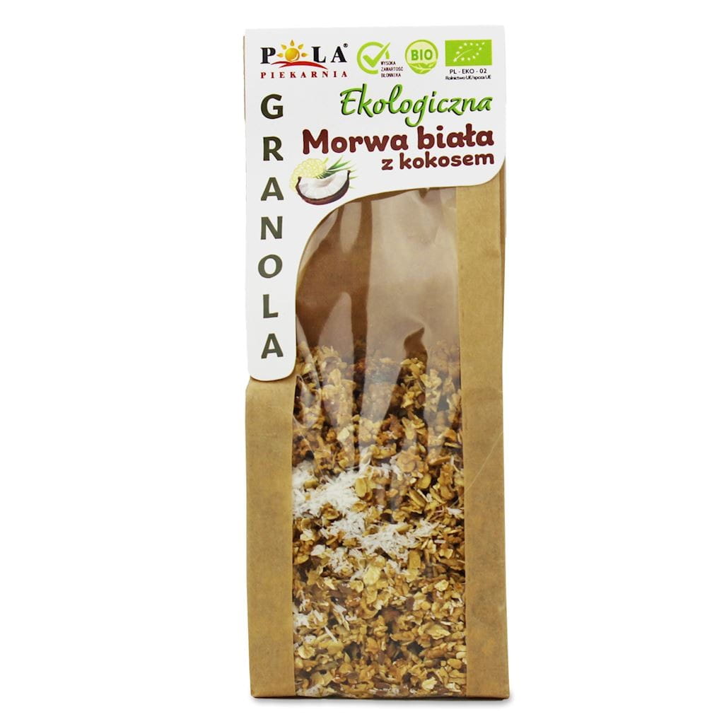 MOLWA WHITE - KOKOS OHNE ZUCKERZUSATZ BIO 200 g - POLA BAKERY - Biolaboratorium