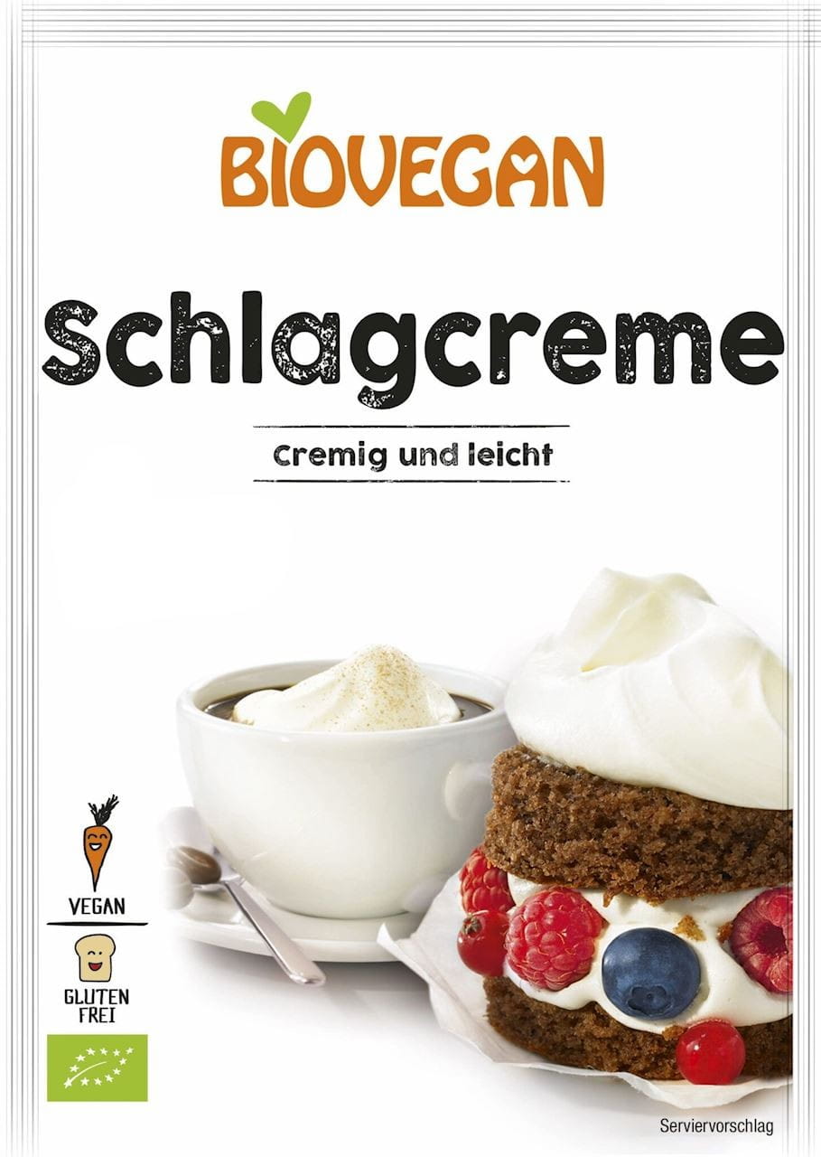 WEISSER CREMEPULVER-ERSATZ VEGAN GLUTENFREI BIO 54 g - BIOVEGAN - Biolaboratorium
