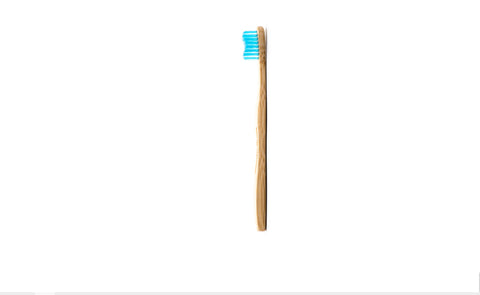 Soft blue HUMBLE baby bamboo brush