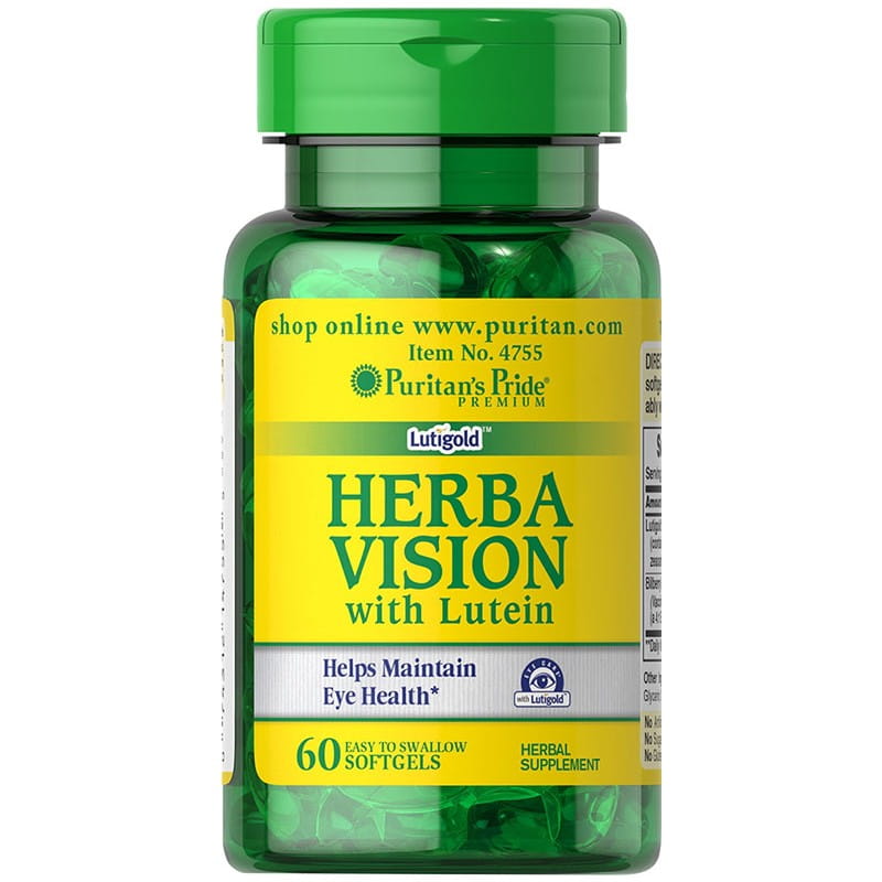 Herbavision mit Lutein 60 Kapseln PURITAN'S PRIDE
