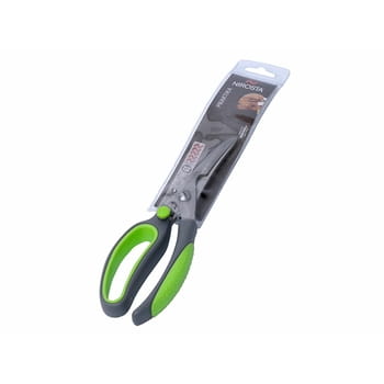Geflügelschere grau/grün 23cm Nirosta