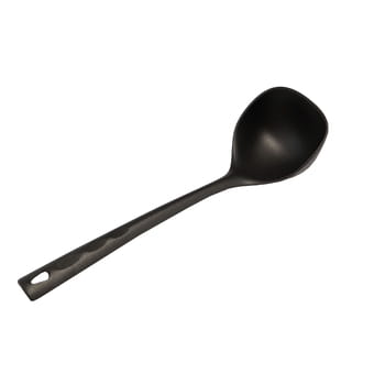 Schwarze Suppenkelle von Horeca