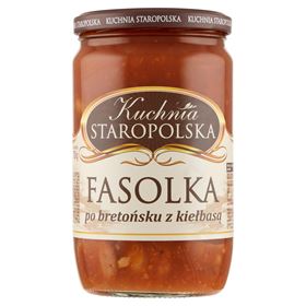 ALTE POLNISCHE KÜCHE Bremsbohnen mit Wurst 700 g