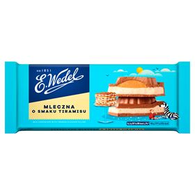 E.WEDEL MILCHSCHOKOLADE TIRAMISU GESCHMACK 293 G 12 STÜCK