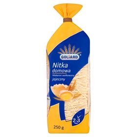 GOLIARD GEROLLTE NUDELFÄDEN 250 G 10 STÜCK