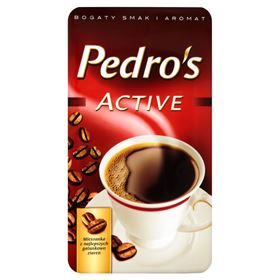 PEDRO'S ACTIVE GEMAHLENER KAFFEE 250 G