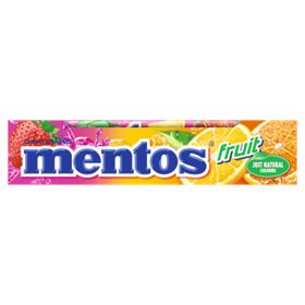 MENTOS FRUCHT FRUCHTGESCHMACK Kaubonbons 38 G STÜCK
