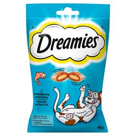 DREAMIES ERGÄNZUNGSFUTTER MIT AUSGEWÄHLTEM LACHS 60 G 6 STÜCK