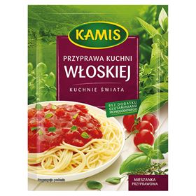 KAMIS KUCHNIE ŚWIATA GEWÜRZ DER ITALIENISCHEN KÜCHE GEWÜRZMISCHUNG 20 G