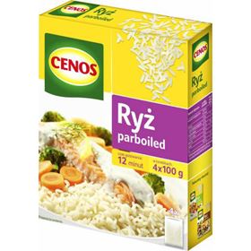 CENOS PARBOILED REIS 400 G (4 X 100 G) 12 STÜCK