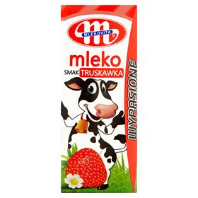 MLEKOVITA MILCH MIT ERDBEERGESCHMACK UHT 200 ML